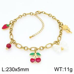Gold-Plating Anklets - KJ4364-Z