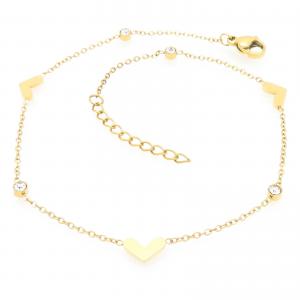 Gold-Plating Anklets - KJ4457-HDJ