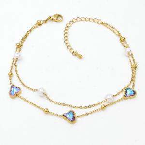Gold-Plating Anklets - KJ4568-HM