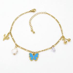 Gold-Plating Anklets - KJ4572-HM