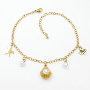 Gold-Plating Anklets - KJ4573-HM
