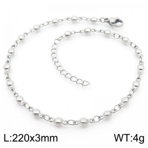 Stainless steel ankle chain - KJ4687-GC