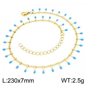 Gold-Plating Anklets - KJ4713-Z