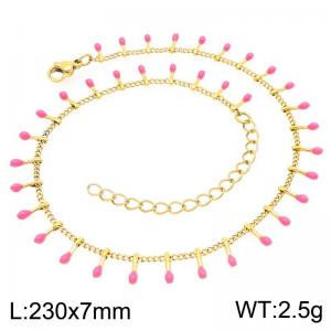 Gold-Plating Anklets - KJ4716-Z