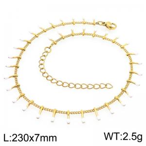 Gold-Plating Anklets - KJ4719-Z