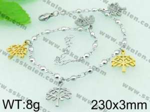 Stainless Steel Anklet  - KJ504-Z