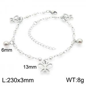 Stainless Steel Anklet - KJ507-Z