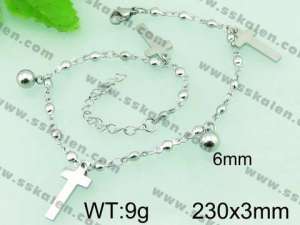  Stainless Steel Anklet  - KJ510-Z