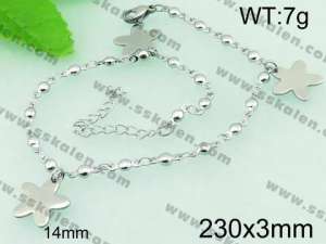 Stainless Steel Anklet  - KJ514-Z