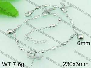 Stainless Steel Anklet  - KJ525-Z