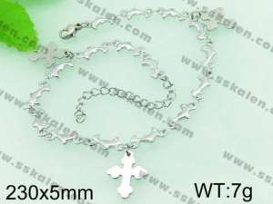 Stainless Steel Anklet  - KJ529-Z