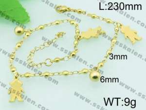 Stainless Steel Anklets - KJ577-Z