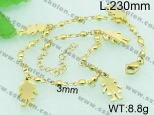 Stainless Steel Anklets - KJ578-Z