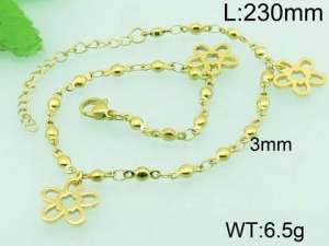 Stainless Steel Anklets - KJ579-Z