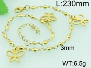 Stainless Steel Anklets - KJ583-Z