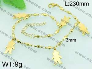 Stainless Steel Anklets - KJ587-Z