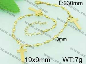 Stainless Steel Anklets - KJ590-Z