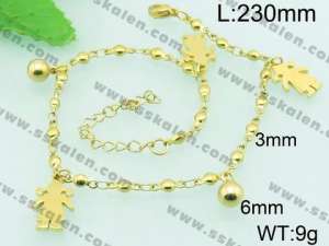 Stainless Steel Anklets - KJ593-Z