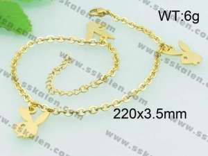 Stainless Steel Anklet - KJ626-Z