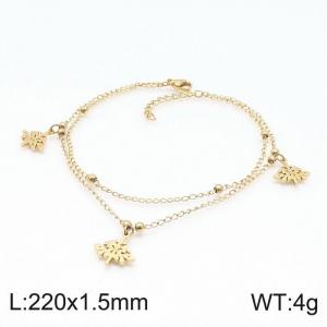 Stainless Steel Anklet - KJ6989-HDJ