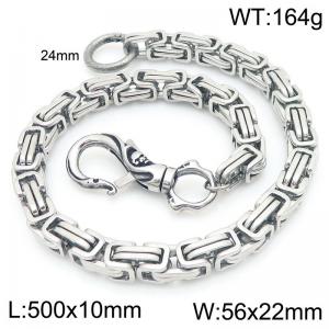 Stainless steel skull casting buckle 10mm emperor chain pants chain - KK078-Z