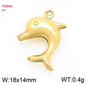 Stainless steel dolphin accessories - KLJ10097-Z
