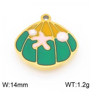 Stainless Steel Charms - KLJ10122-ZLA