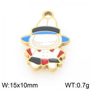 Stainless Steel Charms - KLJ10465-ZLA