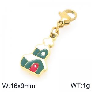 Stainless Steel Charms - KLJ10510-Z