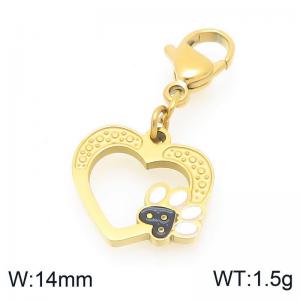 Stainless Steel Charms - KLJ10605-Z