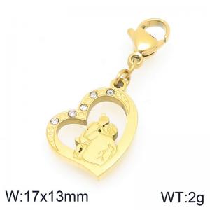 Stainless Steel Charms - KLJ10695-Z