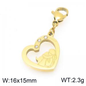 Stainless Steel Charms - KLJ10718-Z