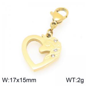 Stainless Steel Charms - KLJ10721-Z