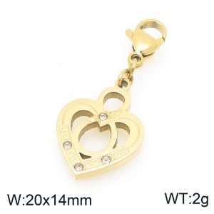Stainless Steel Charms - KLJ10723-Z