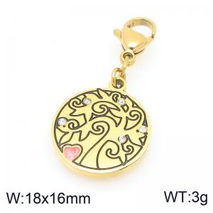 Stainless Steel Charms - KLJ10728-Z