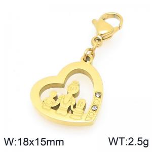 Stainless Steel Charms - KLJ10729-Z