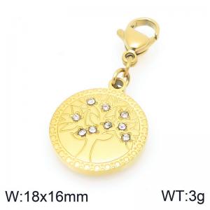 Stainless Steel Charms - KLJ10730-Z
