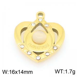 Stainless Steel Charms - KLJ10927-ZLA