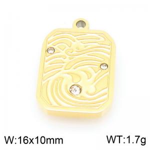 Stainless Steel Charms - KLJ10933-ZLA