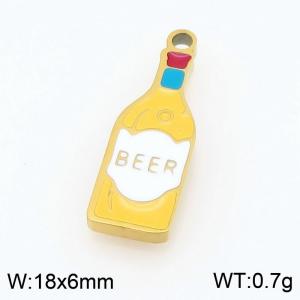 Stainless Steel Charms - KLJ11042-ZLA