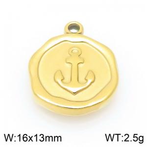 Stainless Steel Charms - KLJ11069-ZWGYL