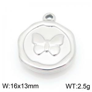 Stainless Steel Charms - KLJ11072-ZWGYL