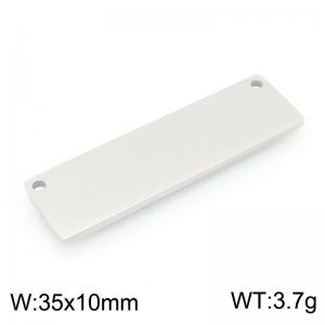 Stainless Steel Charms - KLJ11077-ZWGMP