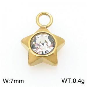 Stainless Steel Charms - KLJ11103-ZWGYL