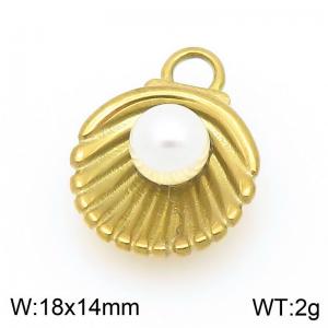 Stainless Steel Charms - KLJ11104-ZWGYL