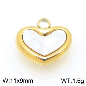 Stainless Steel Charms - KLJ11108-ZWGYL