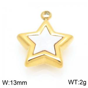 Stainless Steel Charms - KLJ11110-ZWGYL