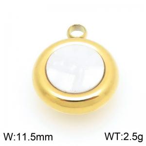 Stainless Steel Charms - KLJ11112-ZWGYL