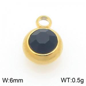 Stainless Steel Charms - KLJ11128-ZWGYL