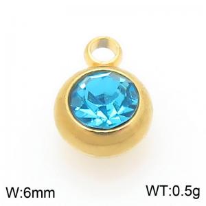 Stainless Steel Charms - KLJ11129-ZWGYL